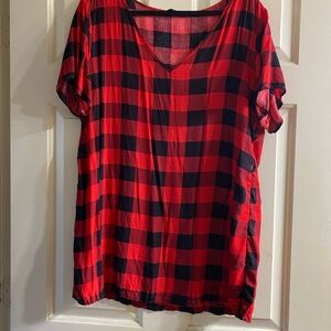 SHEIN Buffalo Plaid Dress